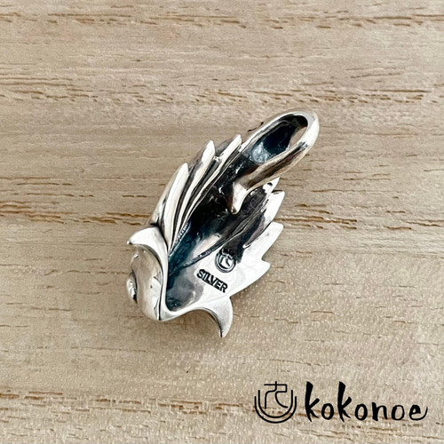 もらって嬉しい出産祝い 九尾狐ペンダントトップ【silver925】 kokonoe ペンダントトップ ネックレス・ペンダント