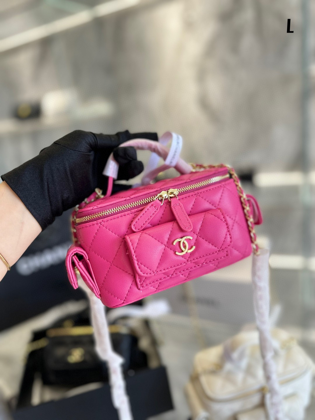 chanelの新しい小箱バッグ風ショルダーバッグ ショルダーバッグ chanelの新しい小箱バッグ風ショルダーバッグ ショルダーバッグ