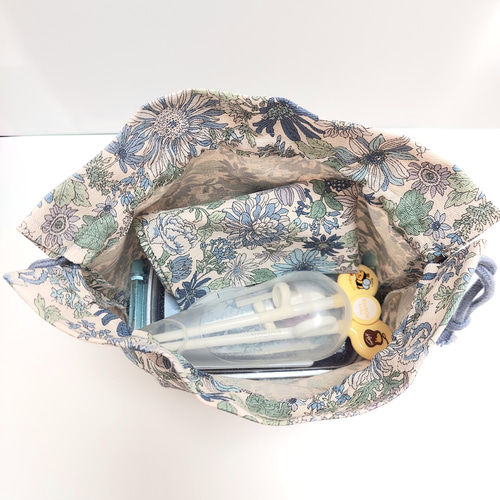 サイズが選べる*巾着袋 コップ袋 お弁当袋 チェリー さくらんぼ スター