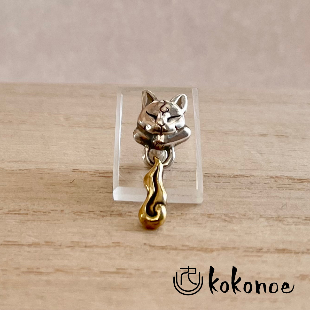 猫又ピアス【silver925】