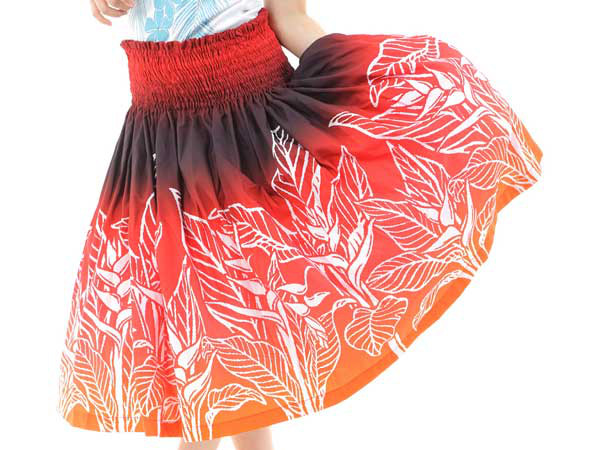 パウスカート　フラダンス　太って見えないパウスカート　受注生産および即納 p00719