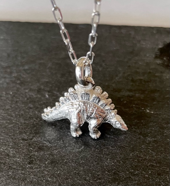 SILVER925 ステゴサウルスペンダント
