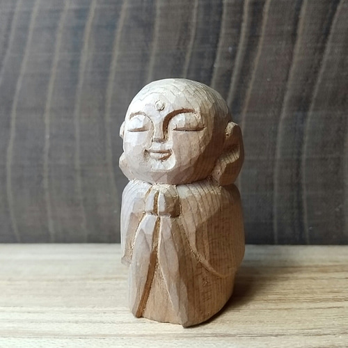 いちいの木のお地蔵様 彫刻 和有 通販 15419334｜Creema(クリーマ)