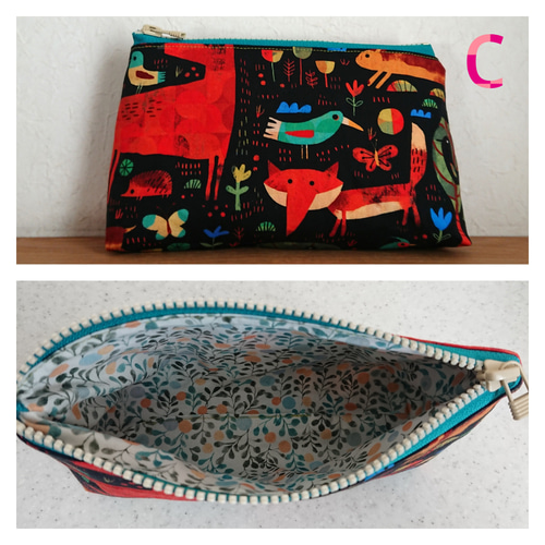 ハンドメイド ポーチ 8124a7d13beb9c9ac24163180340a1