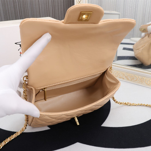 美品【シャネル】ミニショルダーバッグ コスメバッグ 超美品！】 シャネル ミニ ショルダー バッグ トップハンドル