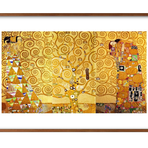絵画 おうち美術館 クリムト 生命の樹 洋画 : 日本唯一の風景