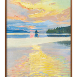 9707□ポスター 絵画 A3サイズ 『アクセリ・ガッレン＝カッレラ