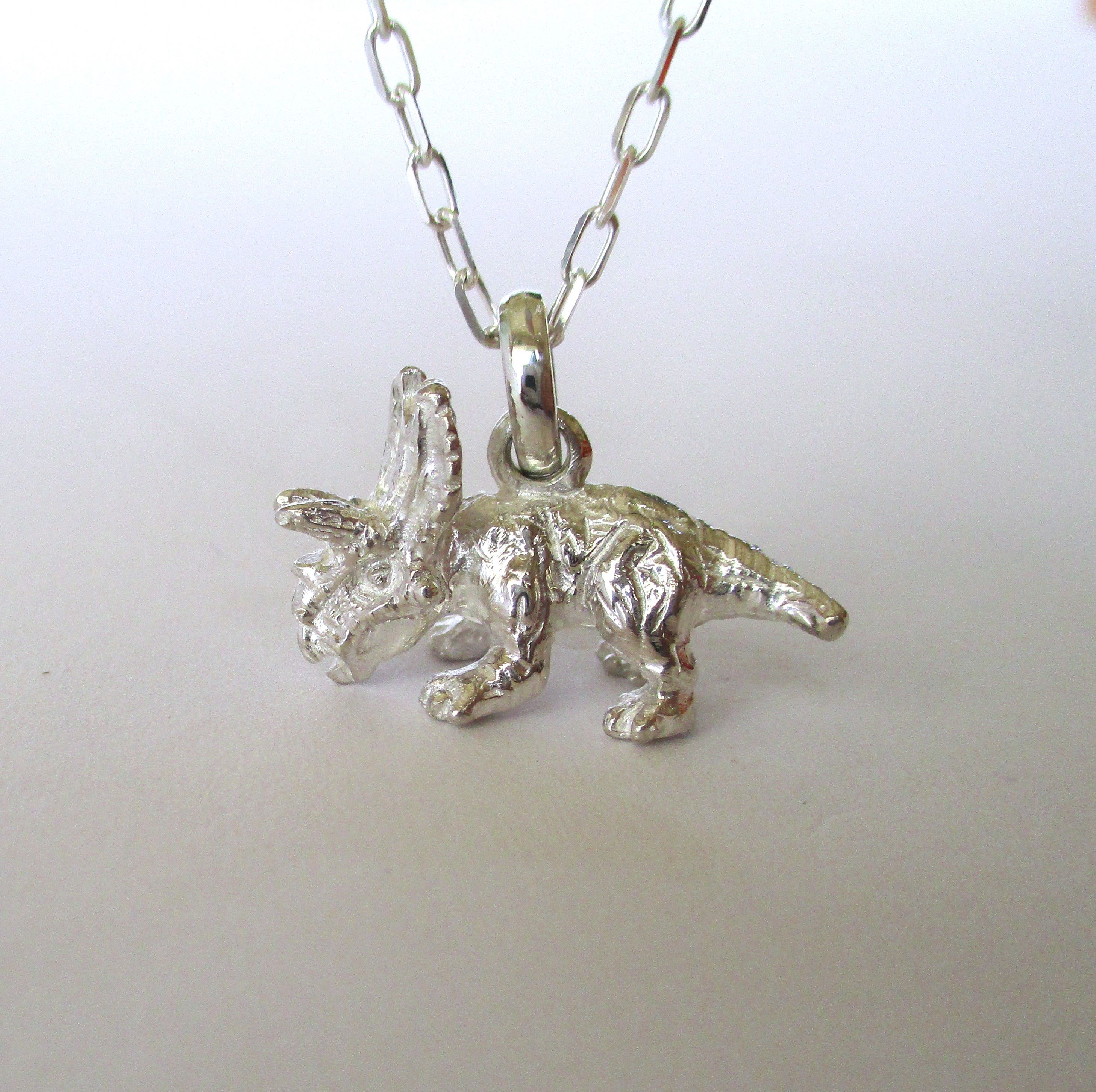 SILVER925 トリケラトプスペンダント