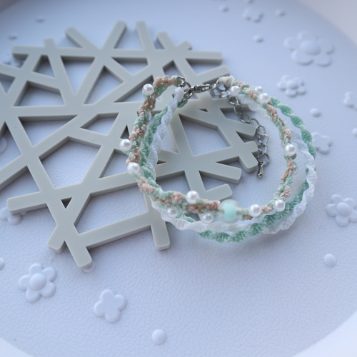 ポメラブ　3連ブレスレット K10エメラルドブレスレット｜ブレスレット｜ノジェス 公式