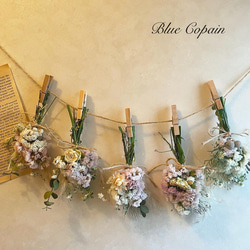 北海道マリーゴールドのビタミンカラーのドライフラワースワッグ