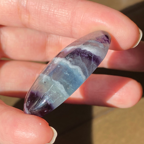 天然石✨ブルーフローライト✨虹 キラキラ 青緑 虹入り レインボーフローライト原石y2281 | 天然石爆売りのDream