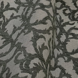 モダンクラシック 草木柄 グレー クッションカバー 40×25㎝ [モノトーン][ボタニカル][長方形] 7枚目の画像