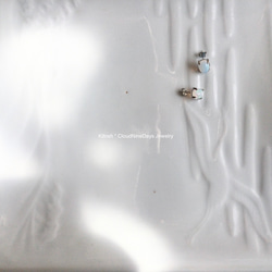 プレシャスオパール10x8mm　エチオピア産　SLV製　10月誕生石　ホワイトベースぷっくり横顔が愛らしいオパール 10枚目の画像