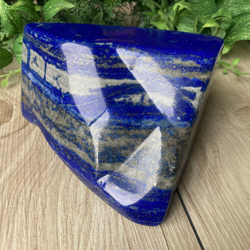 幸運の石で邪気を退ける/ラピスラズリ原石/パワーストーン/天然石/置き石