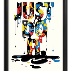 水晶絵　NIKE　ナイキ　スニーカー　アートパネル　絵　絵画　額絵　額縁　アート 楽天市場】クリスタル アートパネル ブランドオマージュアート