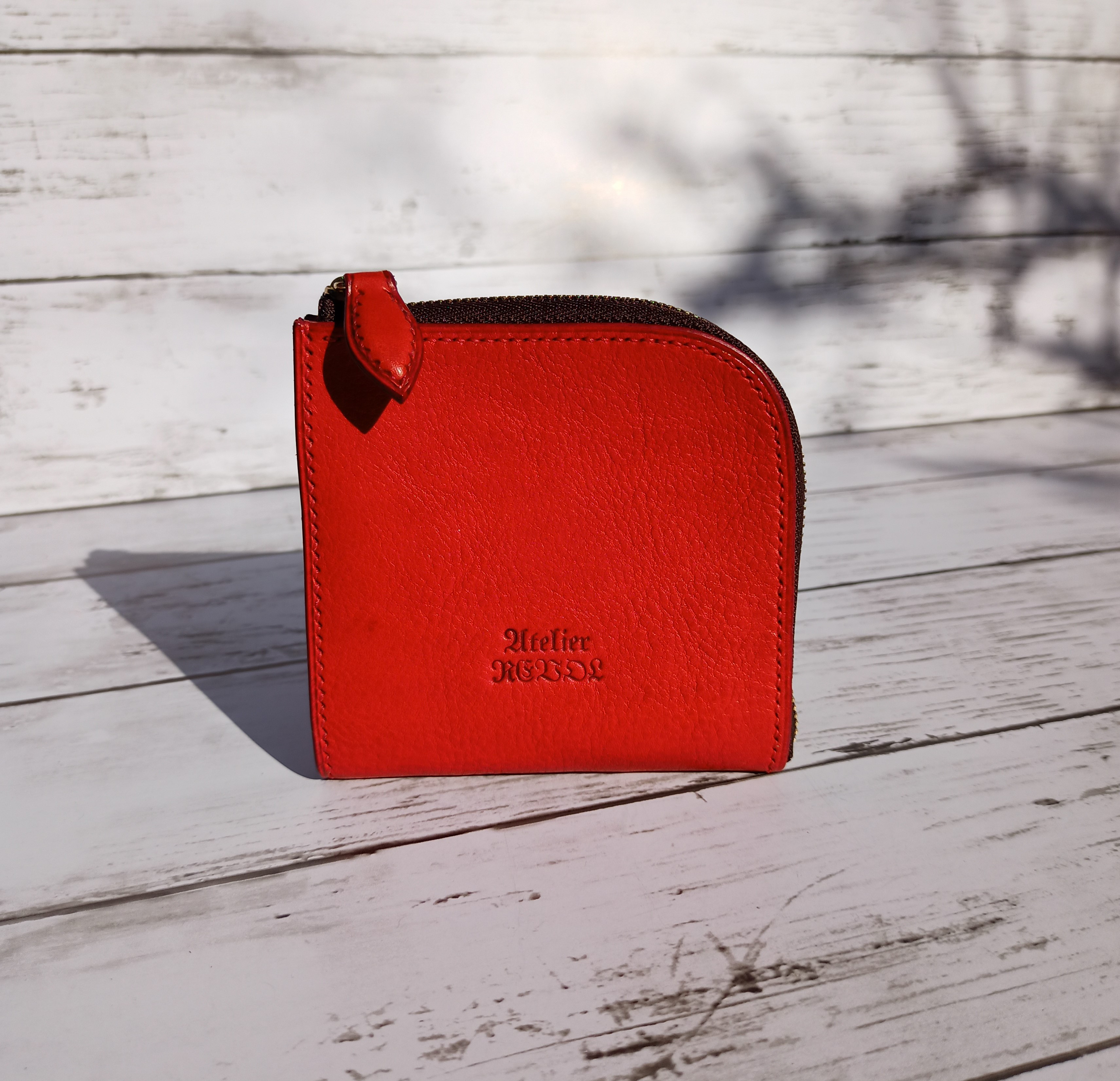 ミネルバボックス×ブッテーロ　L字ファスナーウォレット２　カード収納６箇所