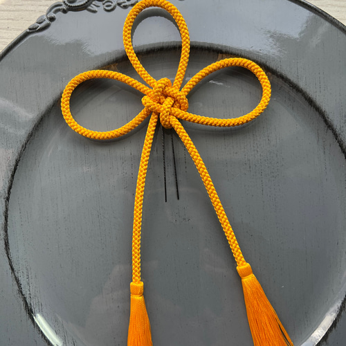 ⌘几帳結び⌘ 飾り紐の髪飾り ヘアピン Suzumi 通販 15421313｜Creema