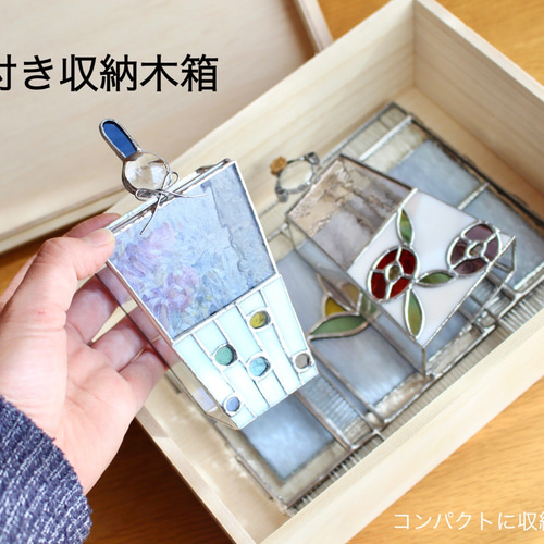 ステンドグラス お雛様 A おひなさま 桃の節句 初節句 ガラス雛