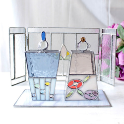 ステンドグラス お雛様 A おひなさま 桃の節句 初節句 ガラス雛