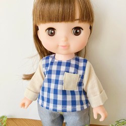 ドッキングワンピース＊ドール服 ソランちゃん ソランちゃん服 レミン