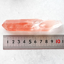 ディープピンクレムリアンシード ディアマンティーナ産 大きめ ワンド 天然石 水晶 鉱物 一点物 16枚目の画像