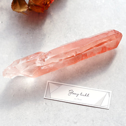 ディープピンクレムリアンシード ディアマンティーナ産 大きめ ワンド 天然石 水晶 鉱物 一点物 7枚目の画像