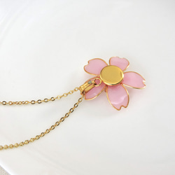 梅の花ネックレス　Plum blossom necklace 11枚目の画像