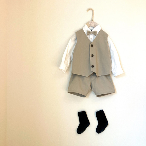 2色展開｜オールシーズン着られる｜コットンリネンの子供服 