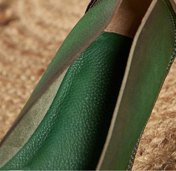 レディースシューズ　本革レザー 靴　手作り　お洒落　ハンドメイド　天然ゴム 普段　柔らかい　履きやすい　SH77　 9枚目の画像