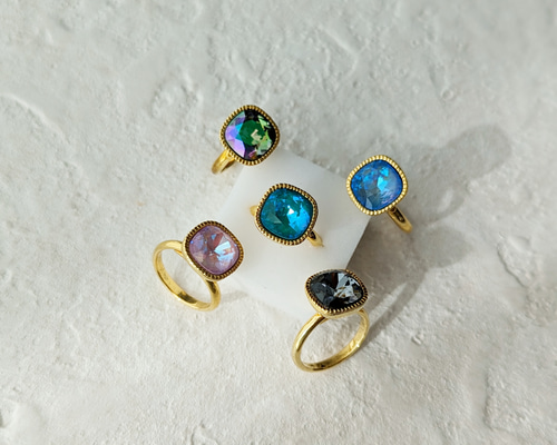 正規品！スワロフスキー ミレニア リング グリーン　夏が楽しみになる！ 楽天市場】SWAROVSKI リング 5609725 スワロフスキー