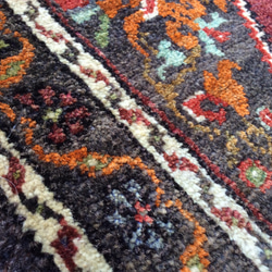 手織りトルコ絨毯 107x57cm ヴィンテージ ラグ 7枚目の画像