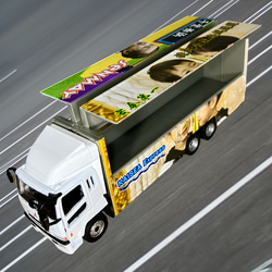 大型ウイングトラックミニカー制作が１台から結婚 誕生日 記念品　還暦祝　敬老の日 14枚目の画像