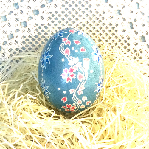 イースターエッグ(PYSANKY) 本物の卵です(๑˃̵ᴗ˂̵) クリスマスツリー