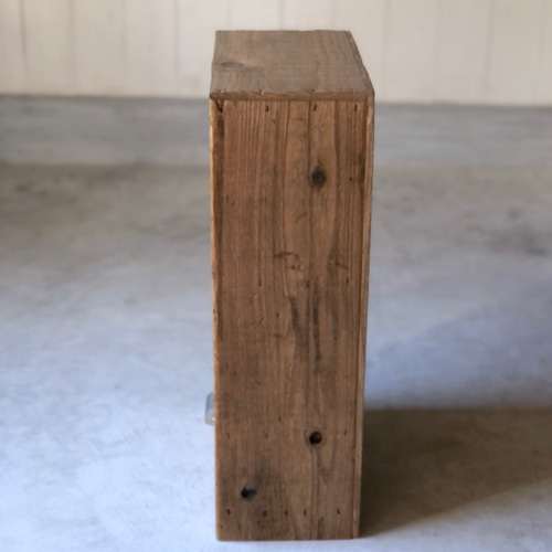 古材かざり棚 OLD ASHIBA（杉古材） ライトラック 3S 【1個単品】 幅630×奥行