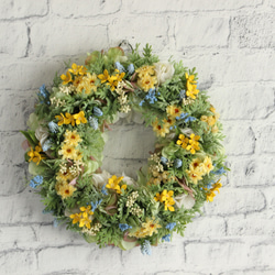 Natural Garden Wreath～Yellow 3枚目の画像