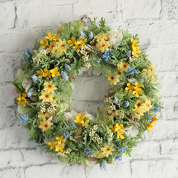 Natural Garden Wreath～Yellow 1枚目の画像