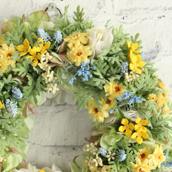 Natural Garden Wreath～Yellow 2枚目の画像