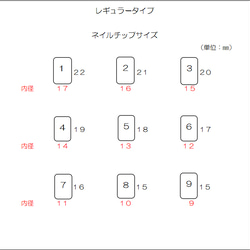 ネイルチップ【雅】~MIYABI~　優雅でしなやかレギュラー桐 9枚目の画像