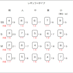 ネイルチップ【雅】~MIYABI~　優雅でしなやかレギュラー桐 8枚目の画像