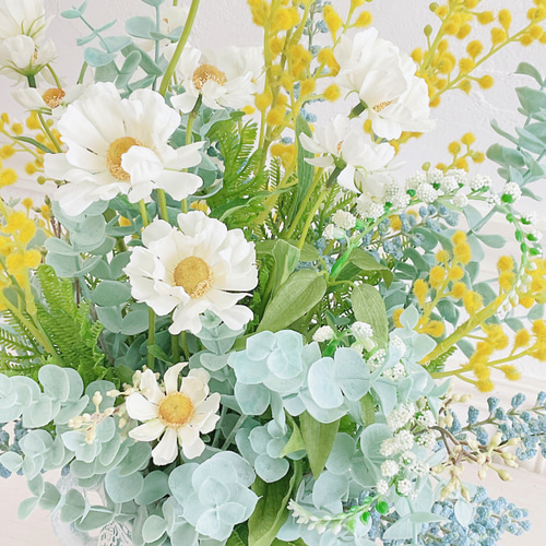 ミントグリーン フラワープリント ドレスセット フラワー刺繍ドレス(グリーン)CL1-439GR-M | パーティドレススタイル