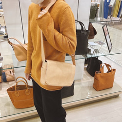 【全7色】栃木レザー Shoulder bag 01/S (レザーショルダーバッグ) 7枚目の画像