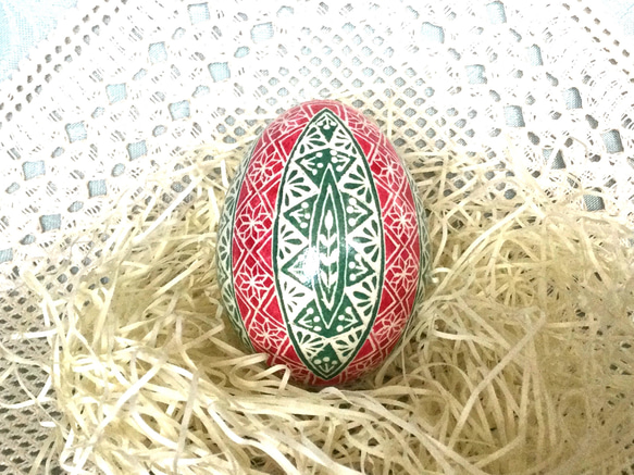 バカラ 極希少 廃盤品 卵型 置物 最上級ライン プレステージ イースターエッグ イースターエッグ(PYSANKY) 本物の卵です(๑˃̵ᴗ˂̵) クリスマスツリー