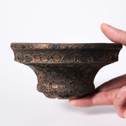 真鍮製 チェリー模様 アンティーク ジャルニディエール プランター