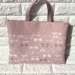 ◎セット割引あります◎ 入園入学グッズ♪レッスンバッグ リボン柄
