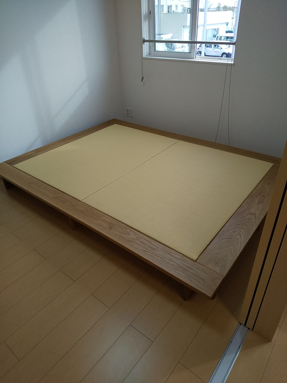 リビング畳ヶ丘にもなるおしゃれなロータイプ畳ベッド その他家具