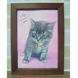 原画】雨上がりのハリネズミ(水彩画／額付き) 絵画 chokotto* 通販