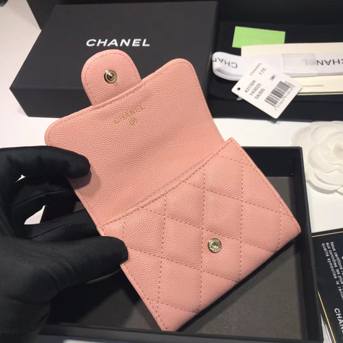 【鮮やかで可愛らしい♪】CHANEL ミニ財布 CHANEL 財布 シャネル その他ミニ財布・コンパクト財布 ヒダ