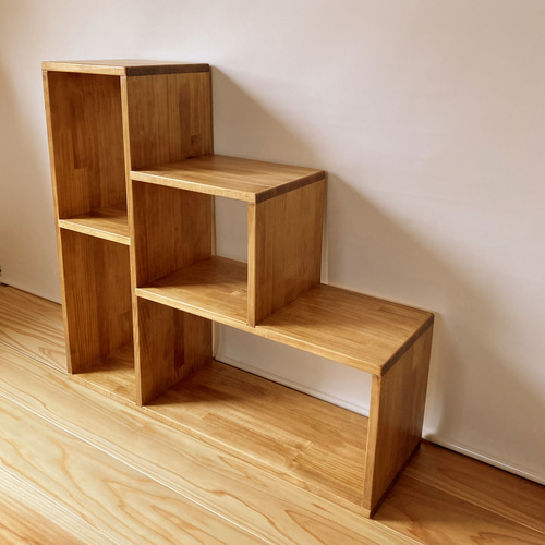 木製オープンシェルフ 扉付き 313677-1.jpg