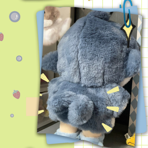 着せ替えぬいぐるみ服 20cmぬいぐるみ 20cmぬい服 サメ Shark