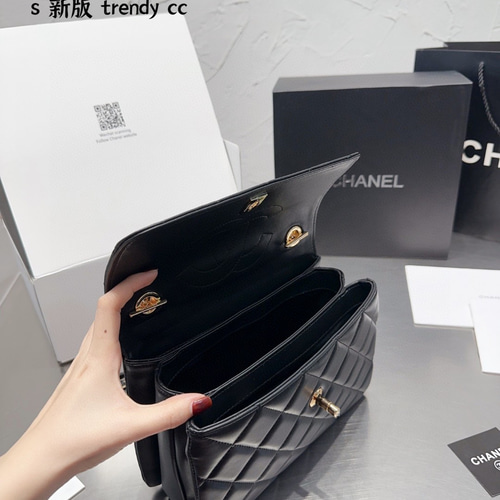 CHANEL シャネルバッグltrendycc一目万年trendy ccは優しくて